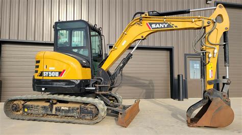 sany sy50u|2022 sany sy50u mini excavator.